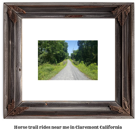 horse trail rides near me in Claremont, California